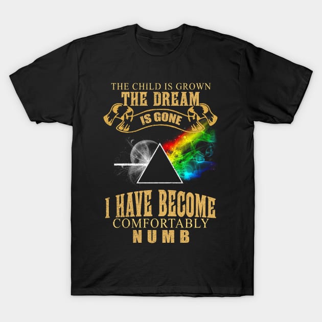 I Have Become Comfortably Numb T-Shirt by rosecanderson